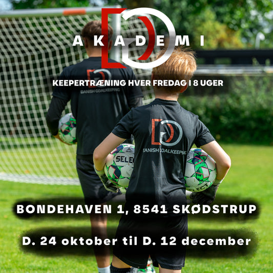 Danish Goalkeeping Akademi d. 24 oktober til d. 12 december - Jylland
